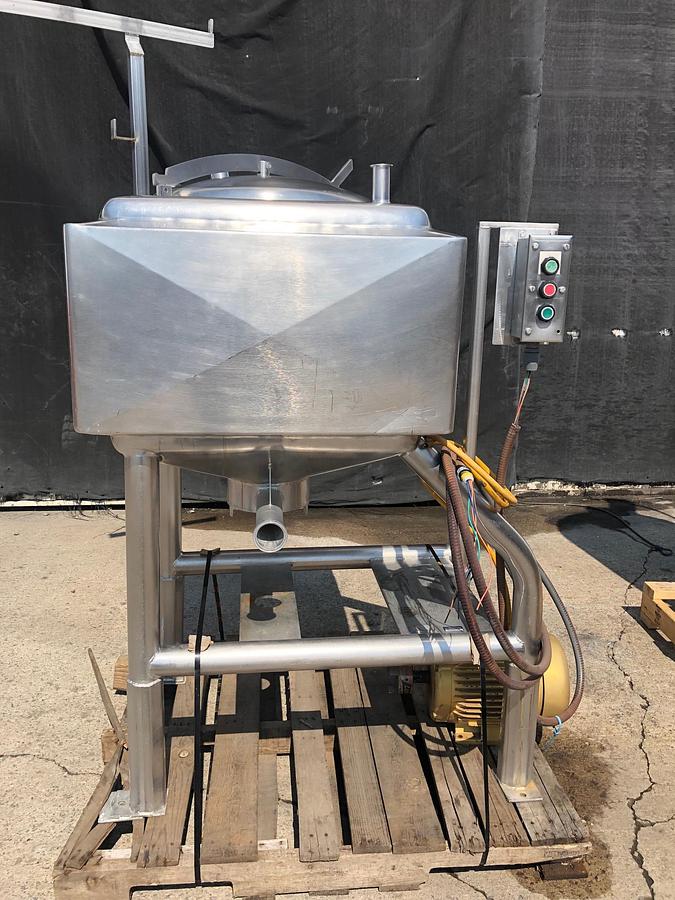 Refurbished 60 GALLON APV CREPACO LIQUIVERTER - S/S - 75 PSI JACKET