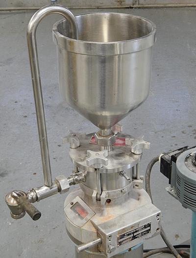 Used GREERCO VERTICAL COLLOID MILL - MODEL W-250-V - ALL S/S