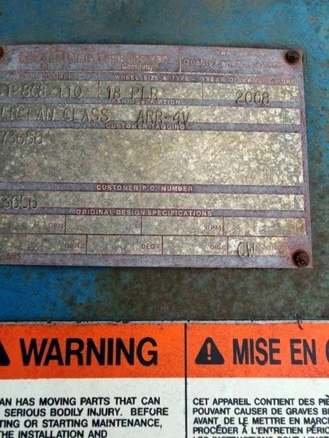 Refurbished DONALDSON-TORIT MODEL DFT2-12 CARTRIDGE TYPE DUST COLLECTOR - 6,000 CFM - AS-IS, WHERE-IS