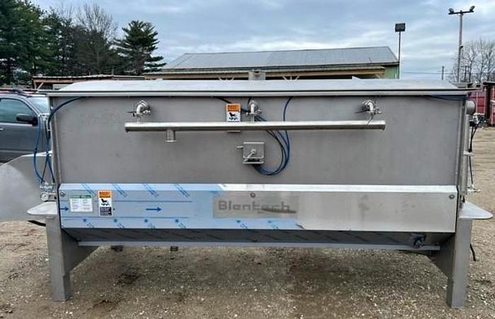 Used UNUSED - 125 CU. FT. BLENTECH RIBBON BLENDER/COOKER - 316 S/S - JACKETED