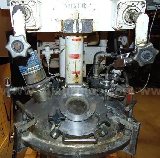 Used 40 GALLON MYERS DUAL SHAFT MIXER - VACUUM - JACKETED
