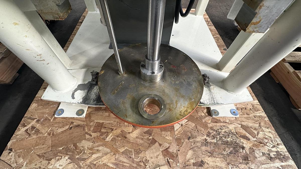 Used 4 GALLON ROSS DOUBLE PLANETARY MIXER WITH DISCHARGE RAM PRESS