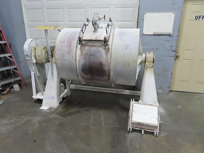 Used 36" x 48" PAUL O. ABBE PEBBLE MILL - ALUMINA BRICK LINED