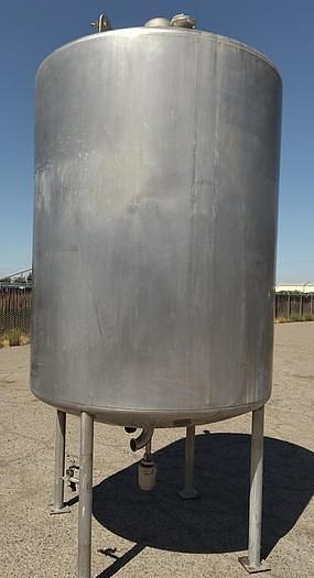 Used 850 GALLON CE HOWARD S/S JACKETED WITH AGITATION 