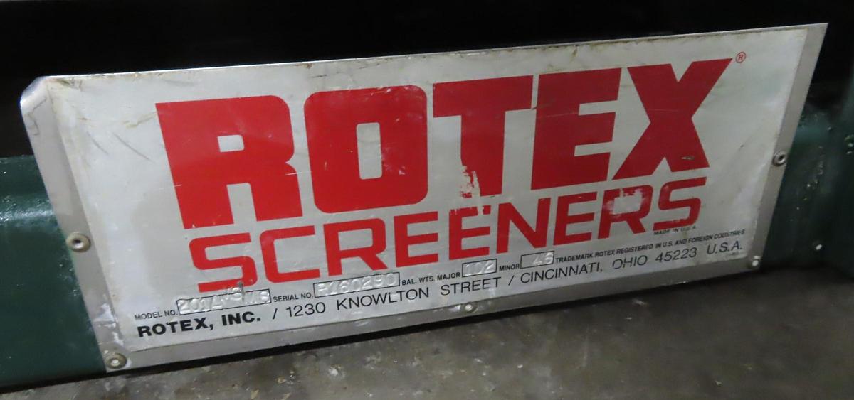Used 29" x 59" ROTEX SCREENER - C/S - SINGLE DECK