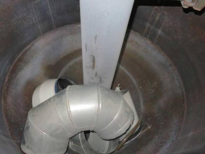 Used 45 CU. FT. NBE VERTICAL SCREW BLENDER