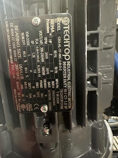 Used 2 HP MXD HIGH SPEED DISPERSER