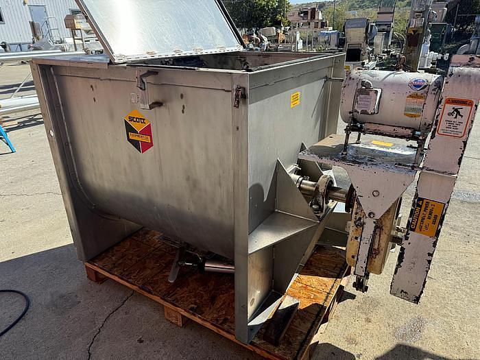 Used 35 CU. FT. SCOTT EQUIPMENT RIBBON BLENDERS S/S