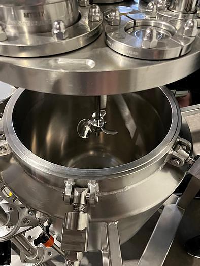 Used USED ZETTERSTROMS 20 LITER STAINLESS STEEL JACKETED PRESSURE VESEL