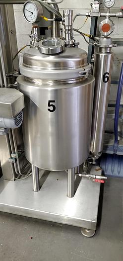 Used 4.5 SQ. FT. WIPED FILM EVAPORATOR EXTRACTION PLANT