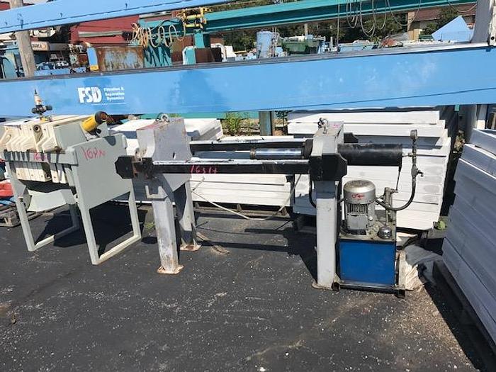 Used 2 CU. FT. EKSEN FILTER PRESS