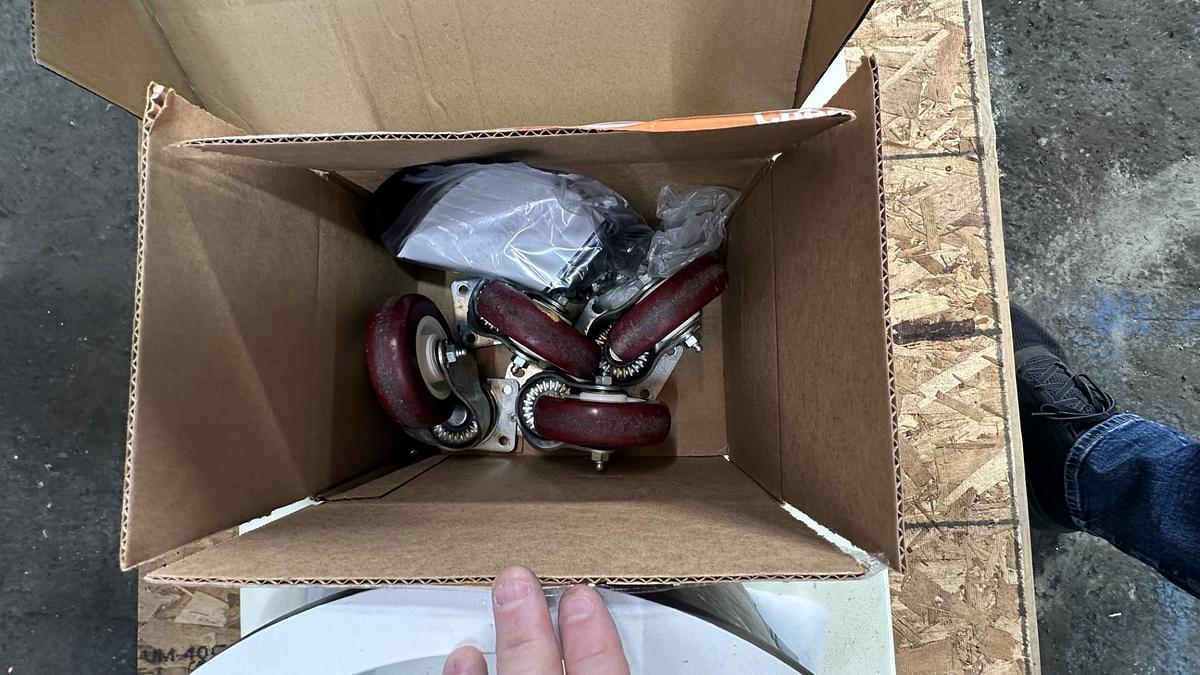 Used 4 GALLON ROSS DOUBLE PLANETARY MIXER WITH DISCHARGE RAM PRESS