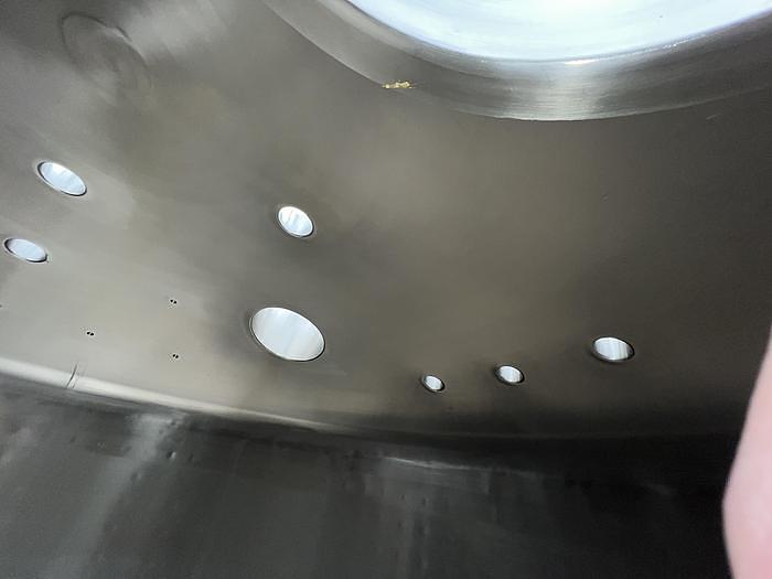 Used  740 GALLON (2,800 LITERs) T & C AGITATED REACTOR 316L S/S JACKETED