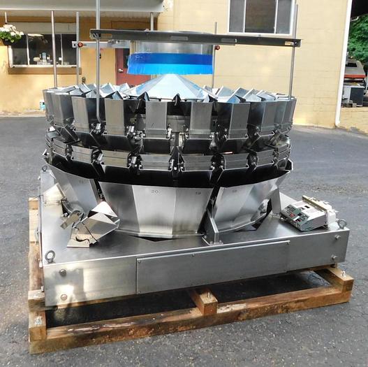 Used YAMATO LMD.  24 STATION HEAD ROTARY DATAWEIGH SCALE MODEL #Adw-524 Sw