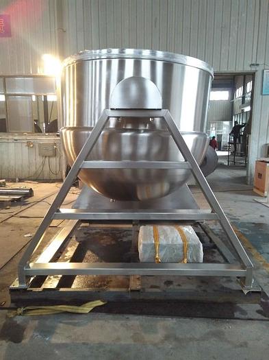 500 GALLON HYDRAULIC TILT TO POUR KETTLE - SANITARY 316 S/S - 90 PSI