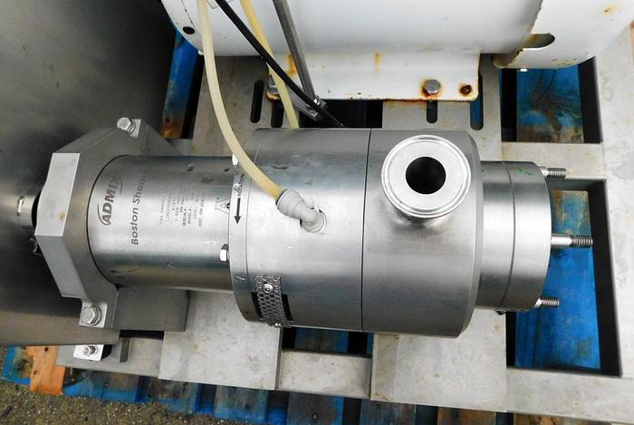 Used ADMIX BOSTON SANITARY DOUBLE CONE CONTINUOUS INLINE SHEAR MILL