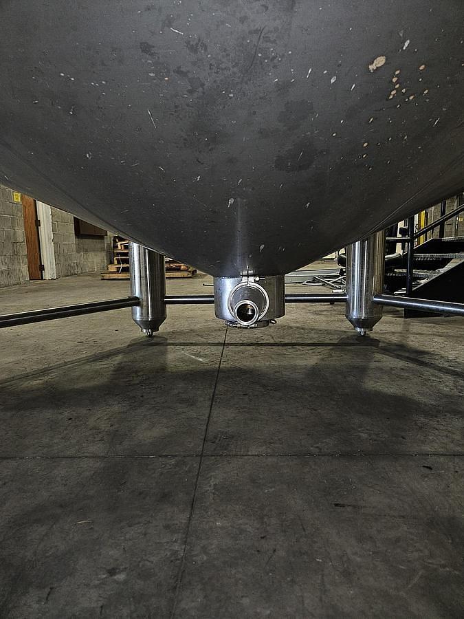 Used 6,000 GALLON CRIVELLER KOSHER FERMENTER TANKS - S/S - JACKETED (5)