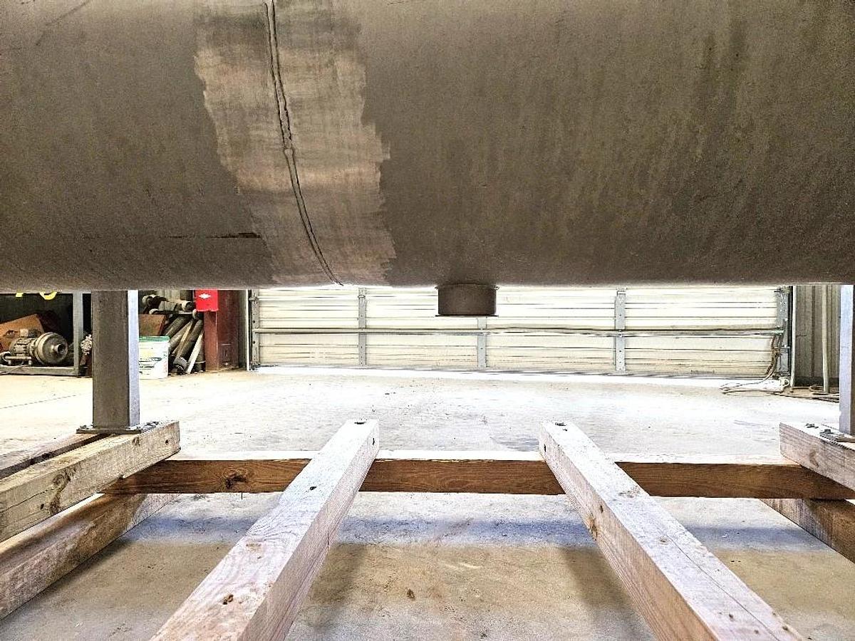 Used 36 CU. FT. AMERICAN PROCESS DOUBLE RIBBON BLENDER - S/S - 5/10 HP