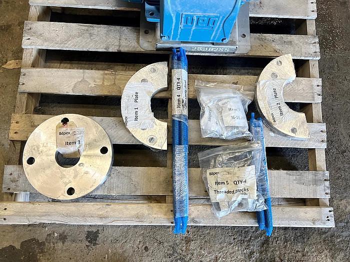 Used 16" DIA. x 10' L BEPEX SOLIDAIRE PADDLE DRYER - S/S - JKTD.