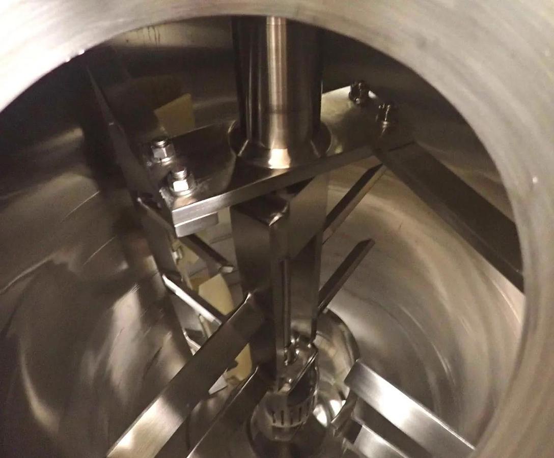 Used 60 GALLON LEE TRI-MIX TURBO SHEAR KETTLE – S/S – VACUUM – JACKETED