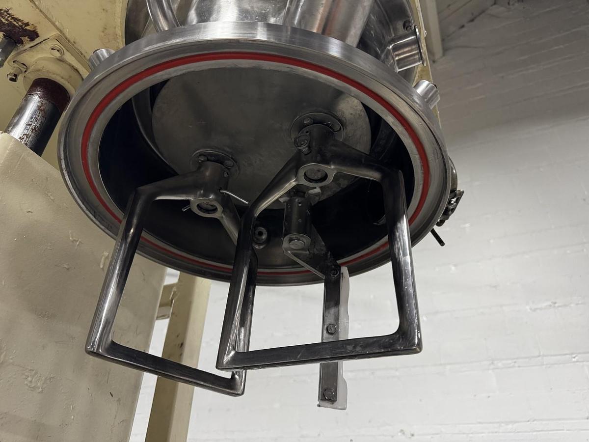 Used 4 GALLON ROSS DOUBLE PLANETARY MIXER - S/S - VACUUM - JACKETED