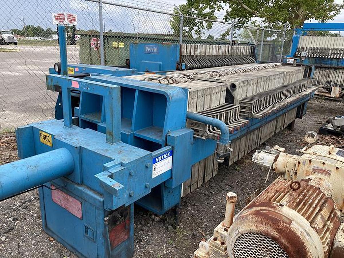 Used 50 CU. FT. JWI FILTER PRESS