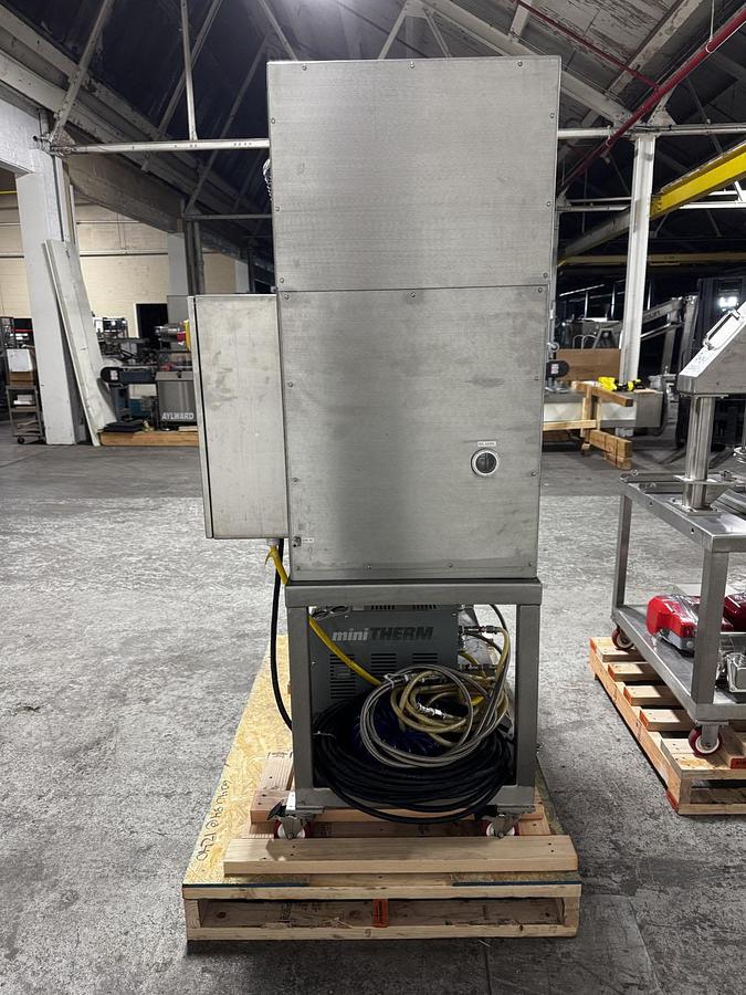 Used 2 GALLON ROSS PLANETARY DISPERSER WITH DISCHARGE RAM - 316L S/S - JACKETED