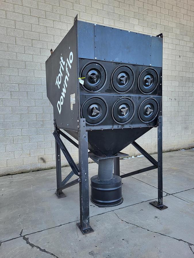 Refurbished DONALDSON-TORIT MODEL DFT2-12 CARTRIDGE TYPE DUST COLLECTOR - 6,000 CFM - RECONDITIONED