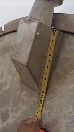 Used 8,600 GALLON S/S BULK STORAGE TANK 94 IN. x 24 FT. HIGH