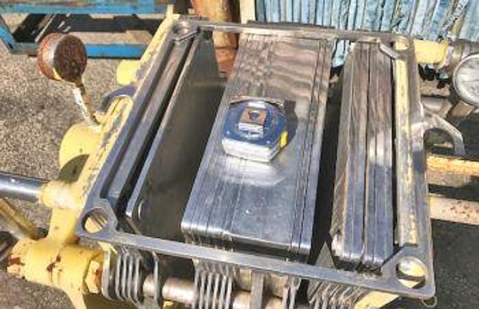 Used .25 CU. FT. ERTEL ALSOP PLATE & FRAME FILTER PRESS - S/S