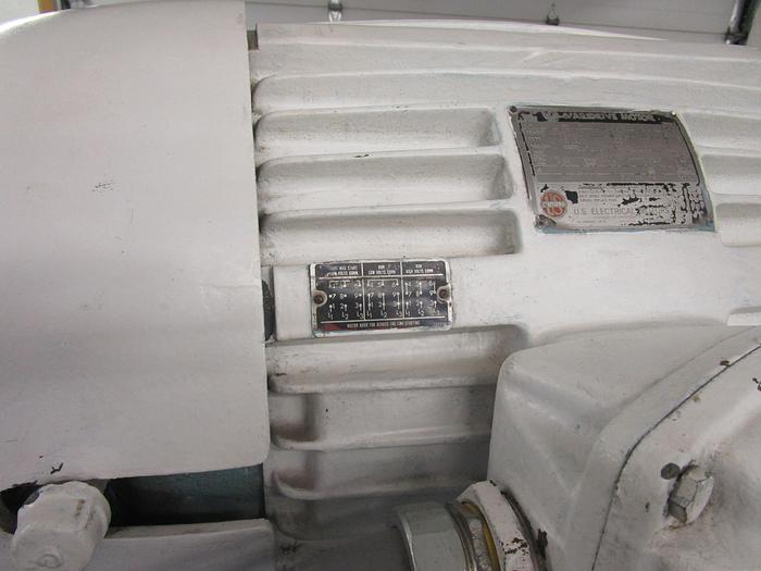 Used 75 GALLON ROSS DOUBLE PLANETARY MIXER - NON-VACUUM WITH (2) SINGLE WALL MIX CANS