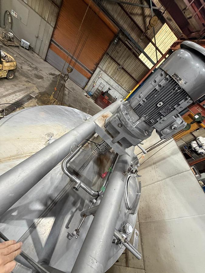 Used 3,840 GALLON MIX TANK - T-316L S/S