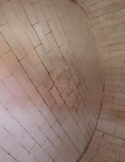 Used 48" x 42" PATTERSON PEBBLE MILL - ALUMINA LINED - 10 HP
