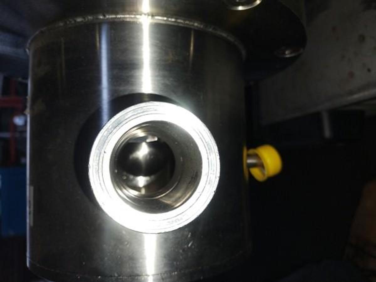 Used 30 HP HIGH SHEAR INLINE MIXER - SANITARY S/S