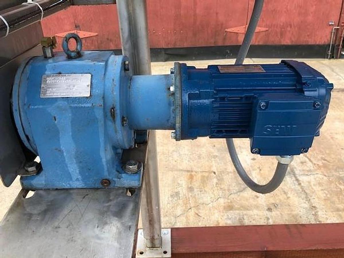 Used 100 CU. FT. GEM EQUIPMENT RIBBON BLENDER - 1 HP