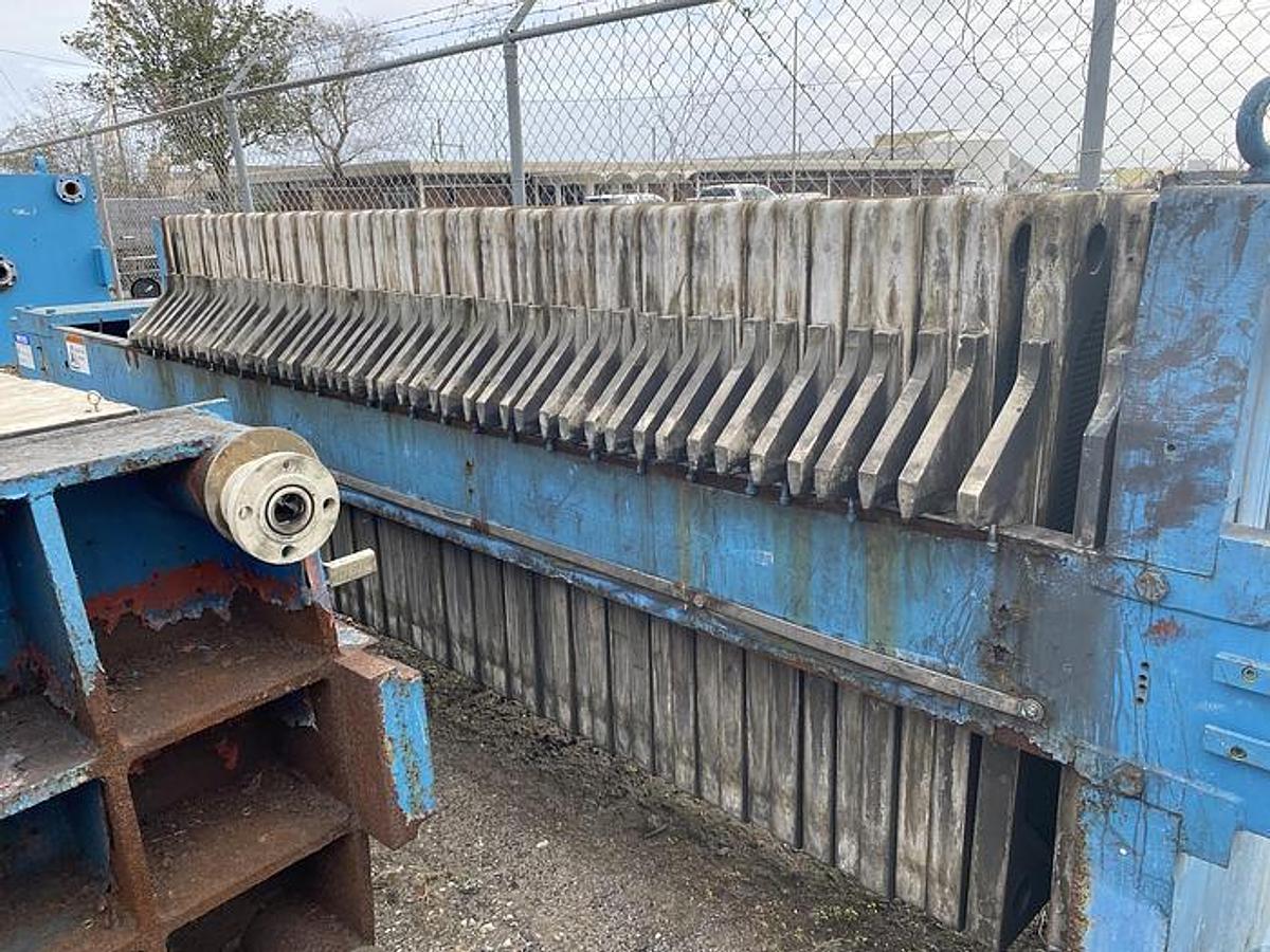 Used 60 CU. FT. PERRIN FILTER PRESS