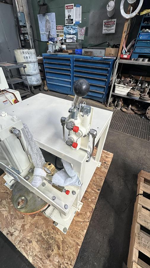 Used 4 GALLON ROSS DOUBLE PLANETARY MIXER WITH DISCHARGE RAM PRESS