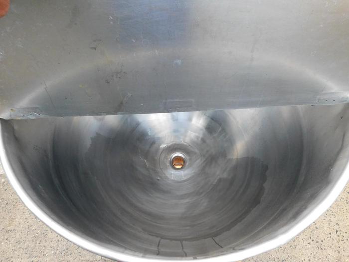 Used 150 GALLON GROEN KETTLE WITH SCRAPE AGITATION