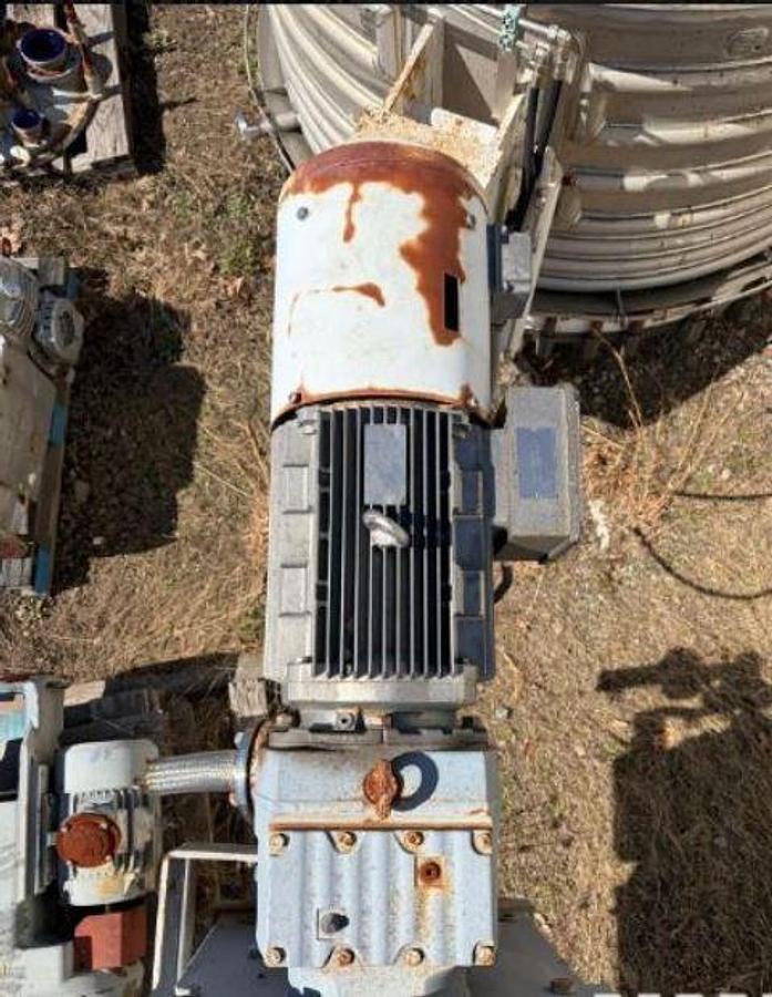 Used 25.6" x 30'8" SINGLE SCREW JACKETED COOLING SCREW - C/S