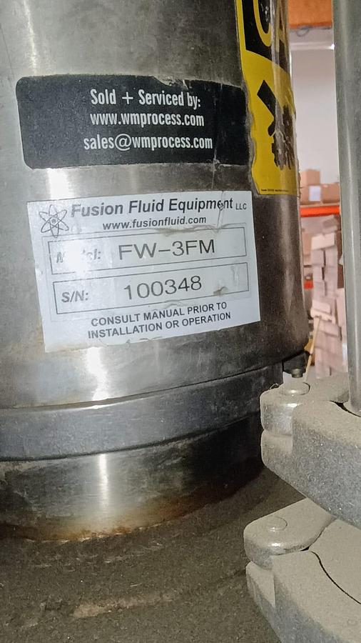 Used 200 LITER JACKETED MIX TANK