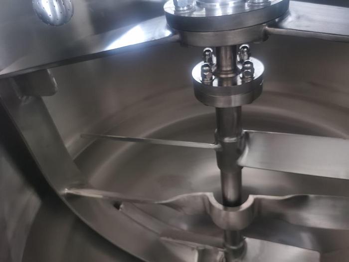 NEW 100 GALLON DOUBLE MOTION KETTLE - S/S - JACKETED - 316 S/S CONTACT SURFACES