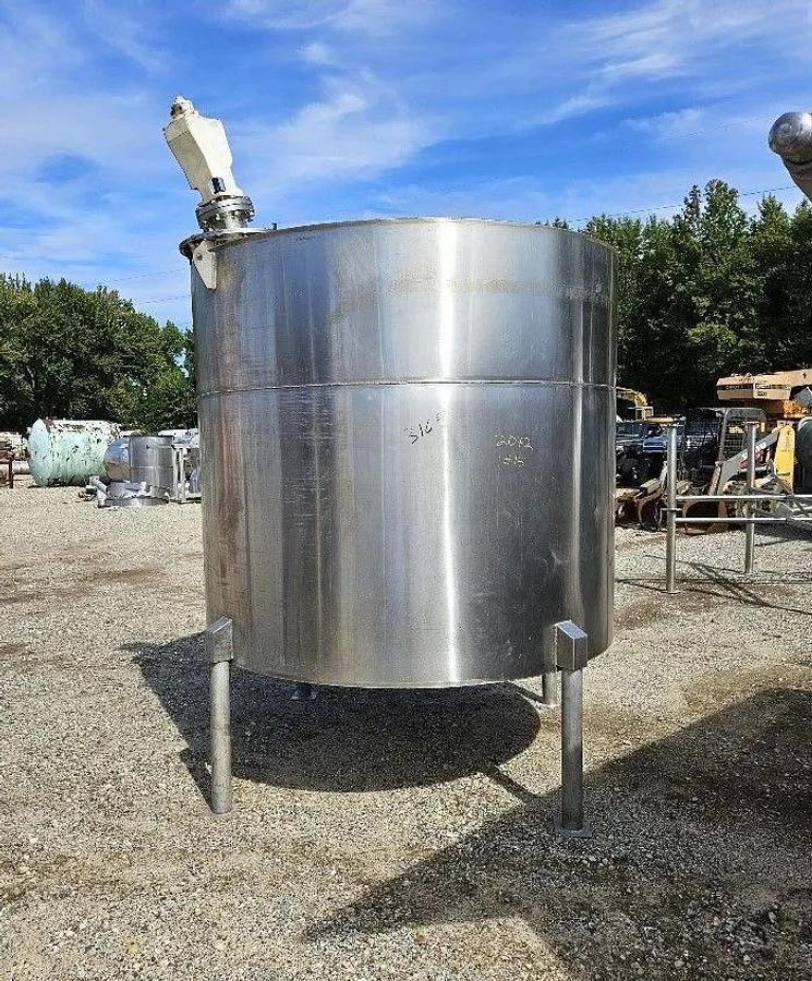 Used 1,500 GALLON MIX TANKS - S/S (2)