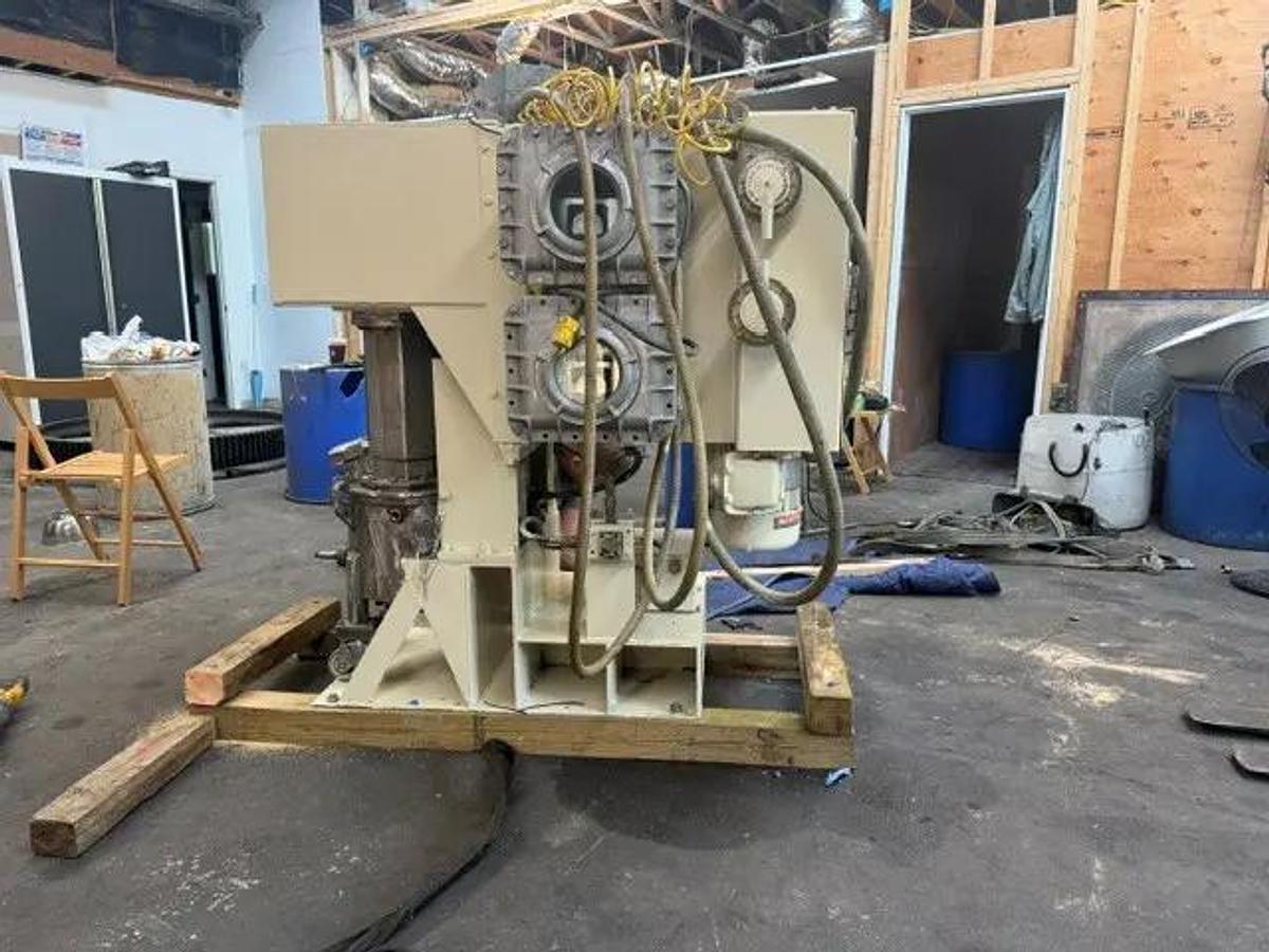 Used 3 GALLON ROSS DUAL SHAFT MIXER - S/S - JACKETED