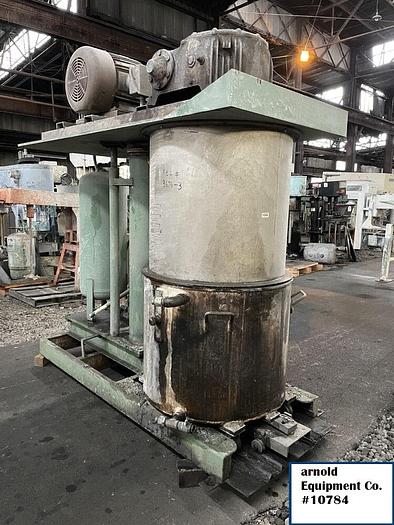 Used 100 GALLON ROSS DOUBLE PLANETARY MIXER - MODEL HDM-100 - S/S - VAC - JKTD.