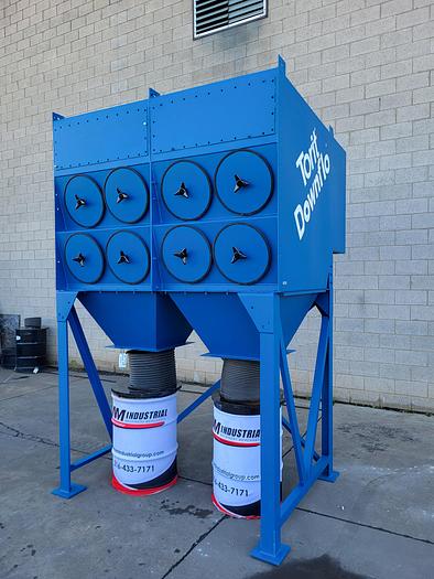 Refurbished DONALDSON-TORIT MODEL 2DF16 CARTRIDGE TYPE DUST COLLECTOR - 8,000 CFM - RECONDITIONED