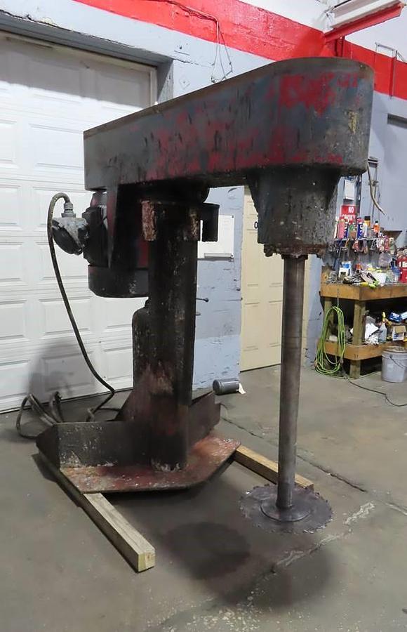 Used 60 HP HIGH SPEED DISPERSER - FLOOR MOUNT - AIR/OIL LIFT - XP
