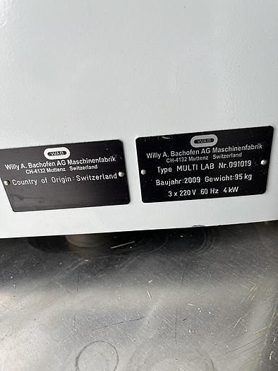 Used WAB LAB DYNO-MILL MULTI LAB MEDIA MILL - WITH PRODUCT PUMP