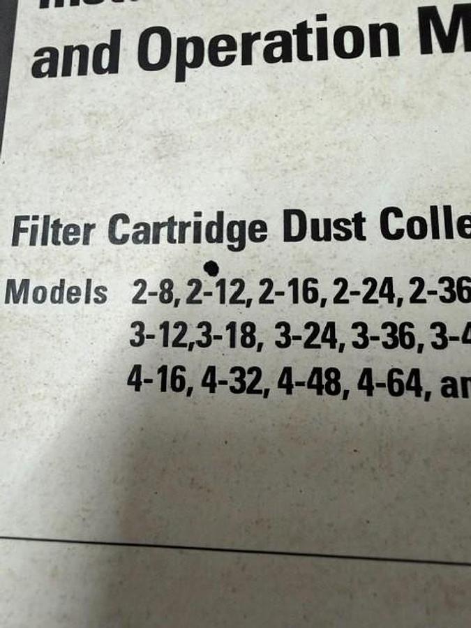 Refurbished DONALDSON-TORIT MODEL DFT2-12 CARTRIDGE TYPE DUST COLLECTOR - 6,000 CFM - AS-IS, WHERE-IS