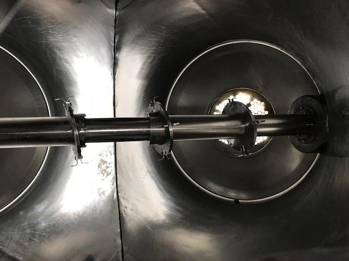 Used 40 CU. FT. P-K TWIN SHELL BLENDER - S/S WITH BAR