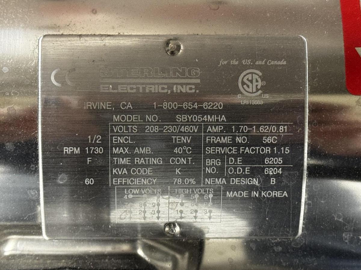 Used 2 GALLON ROSS PLANETARY DISPERSER WITH DISCHARGE RAM - 316L S/S - JACKETED